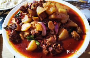 Xinjiang Spicy麻 Chicken for Two