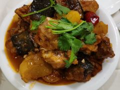 鳇鱼炖土豆-胖姐渔村(中源大道店)
