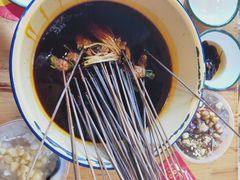 -拈签一笑黄牛肉辣卤串串
