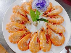 白灼深海虾-三姐妹平价海鲜