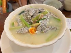 鱼滑咸蛋浸菜叶-黄但记老店·陈村粉食府