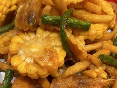 咸蛋黄焗大虾-破三川·新川菜(静安大融城店)