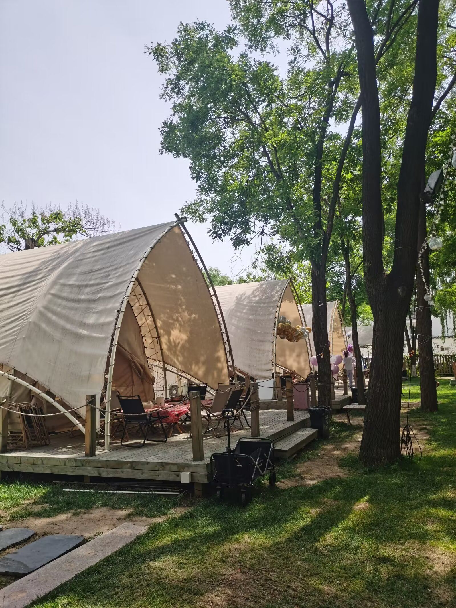 这个露营地的高颜值帐篷⛺️