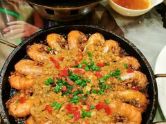 铁板蒜香基围虾-风波庄(罍街分舵)