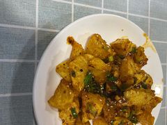 炸土豆-冷峰马家鸡蛋牛奶醪糟(八朗学五巷店)