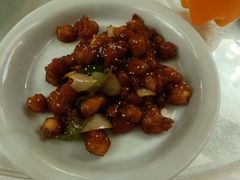 香菠糖醋鸡球-金百万烤鸭店(马甸店)
