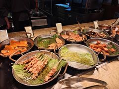 -大中华希尔顿酒店-念自助餐·海南美食·三文鱼