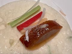 鸭皮沾白糖-四季民福烤鸭店(故宫店)