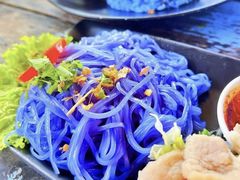 -蝶豆花蓝面条