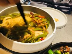 豆角丝炒肉拌转百刀-日上三甘(三里屯店)
