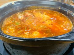 嫩豆腐汤-贤花饭店(城阳店)