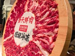 -左庭右院鲜牛肉火锅(金山万达店)