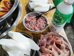 香菜牛肉丸子-渝味黄姐火锅(黄泥村店)