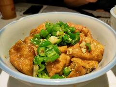 青椒油豆腐-农耕记·湖南土菜(halo广场店)