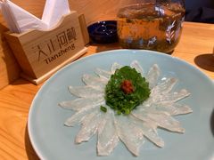 河豚鱼菊盛薄切-天正河鲀·河豚亭(大连店)