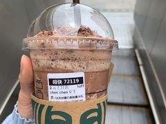 比利时黒巧慕斯星冰乐-星巴克(宝山万达店)