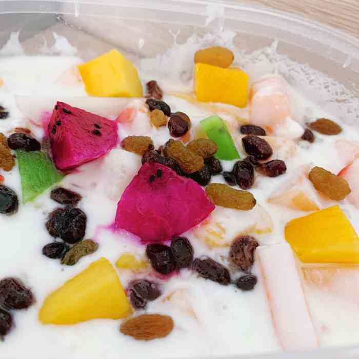 缤果水果捞(黄岛店)-"同事推荐的,今天下午订了一份,也太好吃了.