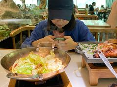 自助取餐区-绿茶餐厅(乐峰广场店)