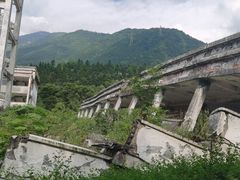 -四川汶川特大地震漩口中学遗址