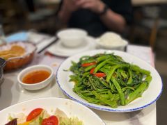 马拉盏炒通菜-今之味南亚厨房·探店指南(领展购物广场店)