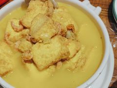 -东来菜馆•手抓海鲜家常菜•海鲜锅贴(鸽子窝店)