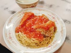 番茄酱猪扒面-满足面(白水井大街店)