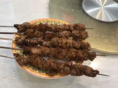 烤羊肉串-烤肉季饭庄