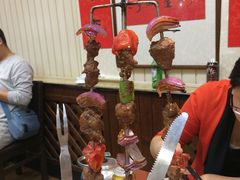 烧烤牛肉-天盛海鲜烧烤大排档·本地小海鲜·牟平腿穗子(幸福店)