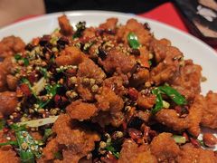 重庆辣子鸡-天津乾毓德饭庄·清真传统炒菜·海鲜烧烤(咸阳路店)