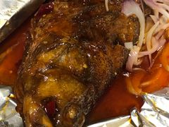 金牌锡纸鲈鱼-金掌勺·锅包肉(广渠门店)