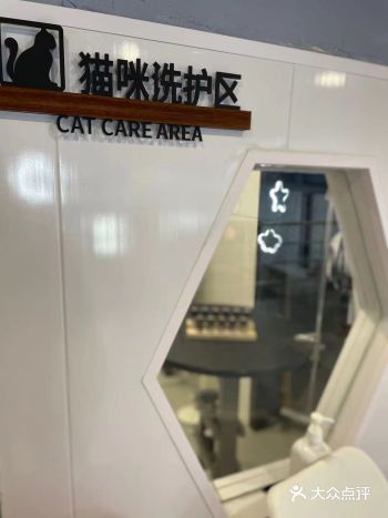 宠电宝 【环境】   晚上在附近逛就能看到这家宠物店