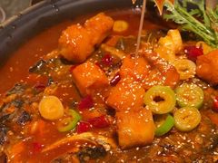 -探鱼·鲜青椒爽麻烤鱼(苏宁广场店)