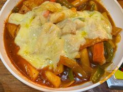 炒年糕-喇喇排骨火锅·传统韩式脊骨汤(望京西园总店)