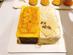 榴芒双拼生日蛋糕-壹点壹客·生日蛋糕(南山店)