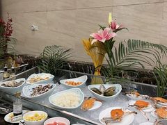 自助调料区-泓瑞金陵大酒店-金海湾自助餐厅
