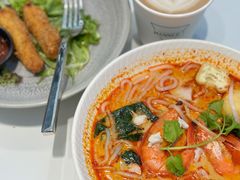 新加坡叻沙汤粉-Manner Coffee(万象食家店)