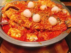 荔枝香辣味烤鱼-鱼酷活鱼烤鱼(静安大融城店)
