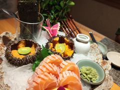活大海胆-大岛日本料理铁板烧(南通大饭店)
