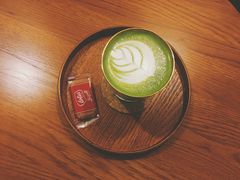 抹茶牛奶-灶咖KITCHEN