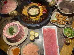 -渝大狮毛肚老火锅(巴中店)