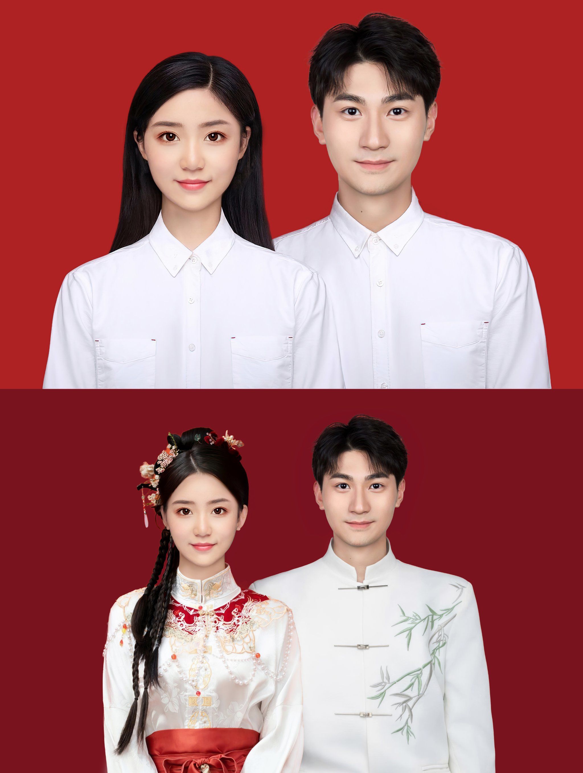 姐妹们,登记照赶紧重视起来,这是爱的结晶