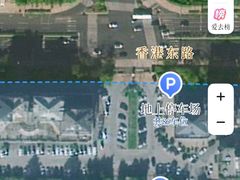 停车场入口-闯关东东北农家菜(崂山石老人店)