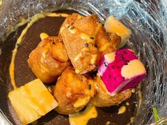 鸟巢金箔油条虾-解香楼(八盘岭路店)