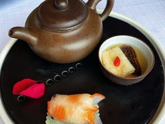 云南松茸菌金鱼饺竹笙功夫汤-富力丽思卡尔顿酒店·丽轩中餐厅