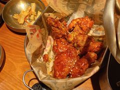 炸鸡翅-春熙台韩国料理·章鱼肥牛(西丽店)