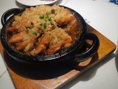 铁板蒜蓉虾-小菜园新徽菜(阜阳颍州万达店)