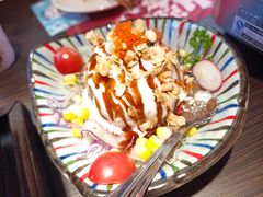 温泉蛋爆浆土豆泥-仙隐小鹿中華の日料(荣民龙首广场店)