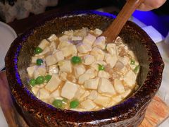 虾仁鸡汤豆腐-绿茶餐厅(光谷世界城步行街店)