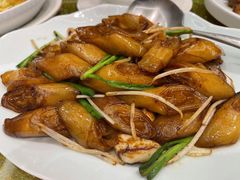 韭菜芽菜炒猪肠粉-花城苑广府菜(海心沙店)
