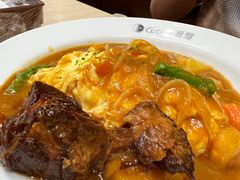 猪软骨咖喱蛋包饭-CoCo壱番屋